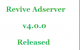 Revive Adserver v4.0.0 Released